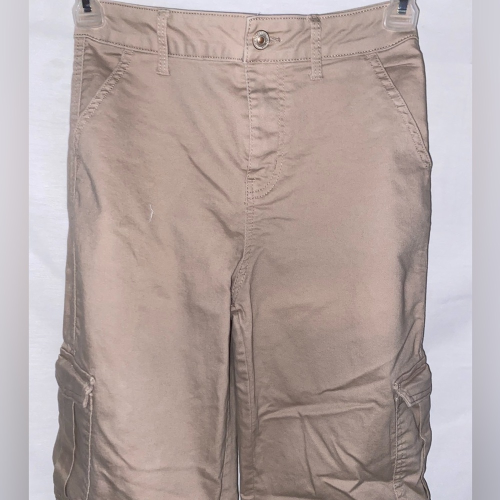 Wax Jean Beige Cargo Shorts